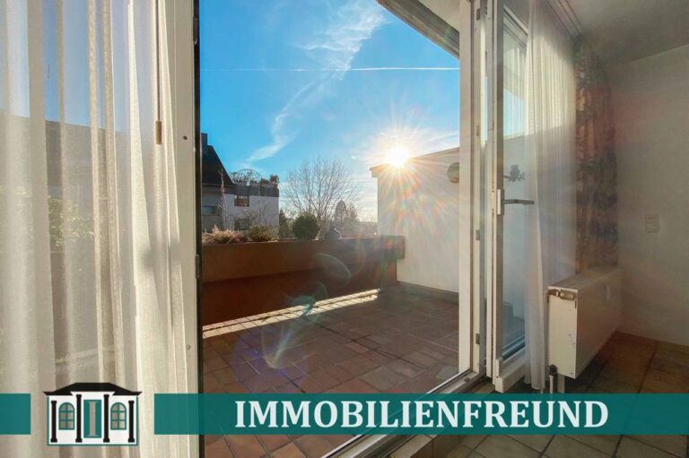 SELTENE GELEGENHEIT – ETW mit Sonnenbalkon und Einzelgarage in sehr beliebter Anlage