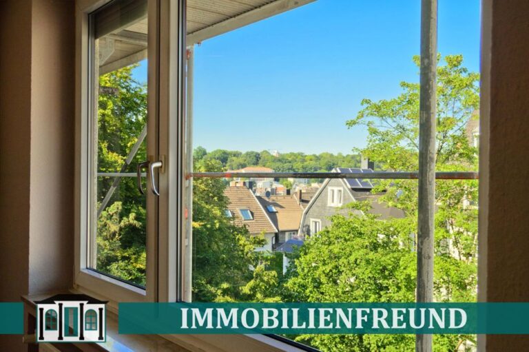 Große DG-Wohnung ohne Schrägen mit Blick bis zum Elisenturm