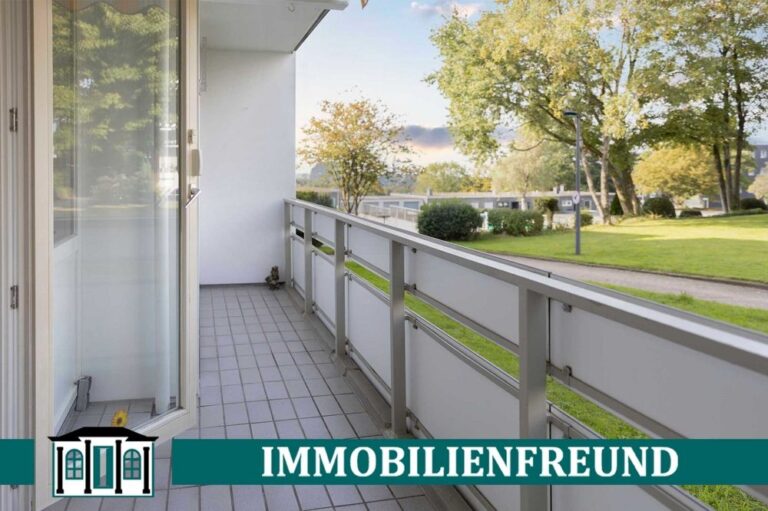 + Vis-à-vis zur Fauna und Schloss Grünewald + schöne EG-Wohnung mit Loggia + frisch renoviert