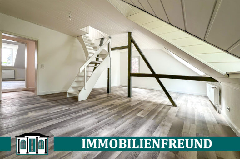 TOP SANIERTE MAISONETTE WOHNUNG IN ELBERFELD + 3 ZKDB PLUS DACHSTUDIO